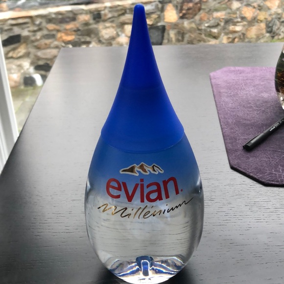 Evian millennium water filled capped bottle - Picture 8 of 8